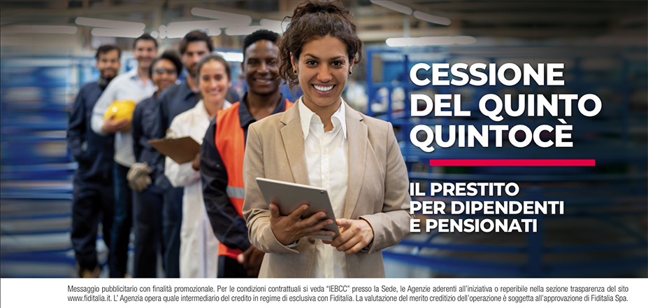 Agenzia Spazio Prestiti Fiditalia | Pescara, Chieti Scalo | Banner Quintocè